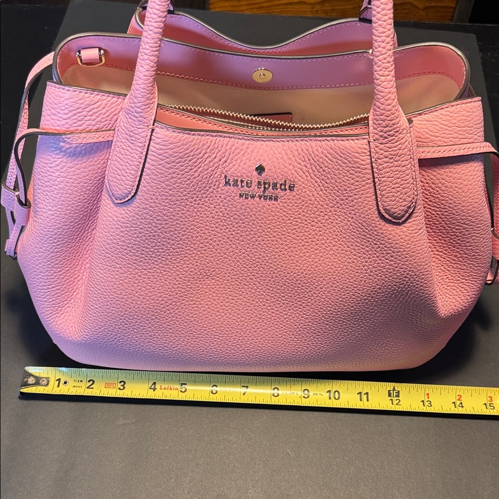 Kate Spade Large Dumpling Pink Leather Tote Bag - Picture 8 of 8